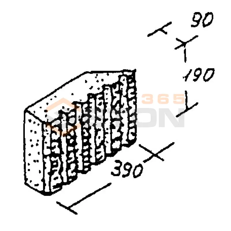 Камни для кладки стен ТУ 5741-004-18576628-99 СКЦ 3 ку