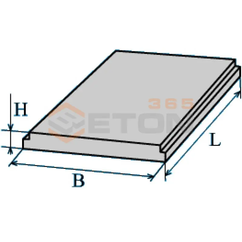 Плиты перекрытия из ячеистого бетона (ГОСТ 31359-2007) П 39-18-30-6 я