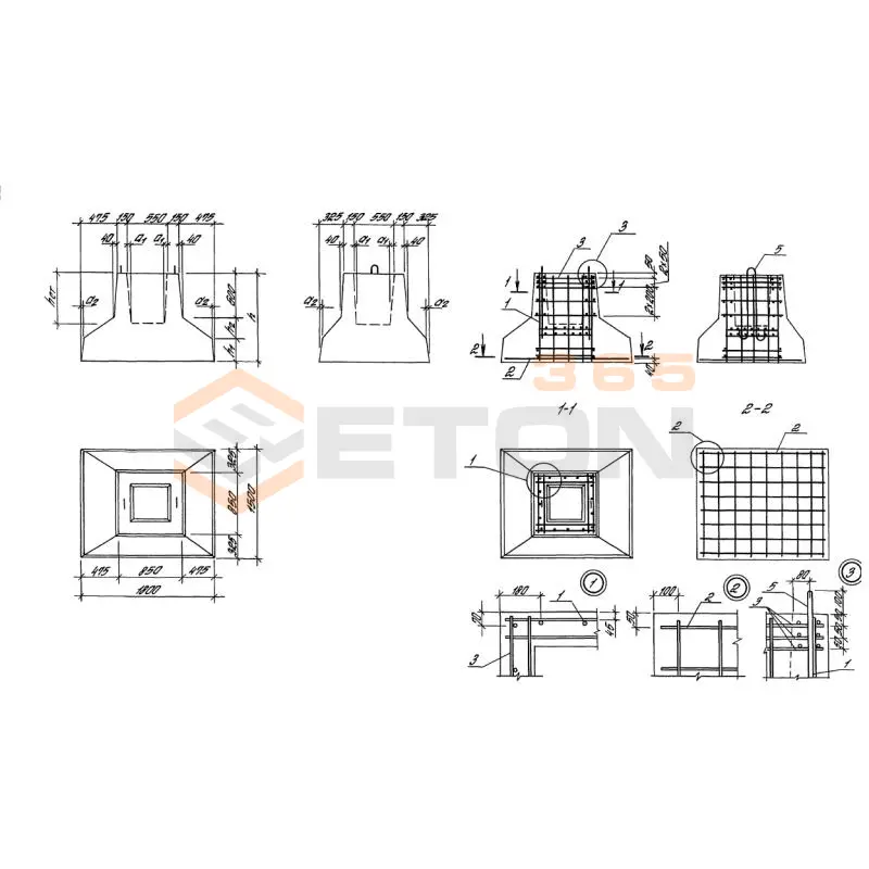 Ростверки Серия 1.411.1-4 6Ф 1-1 (1.411.1-4)