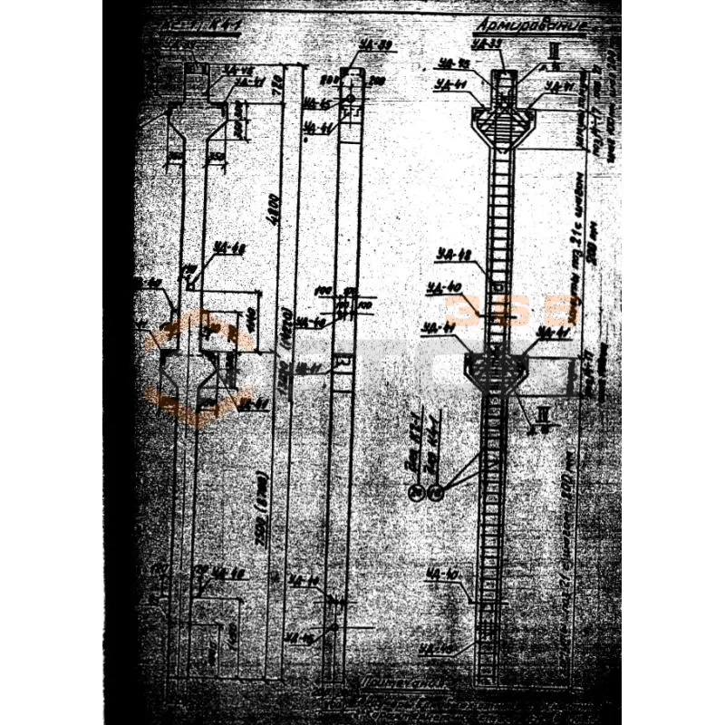 Колонны серия 3.407.1-157 ( серия 3.407-102, 3.407-40/70 ) К 4-1