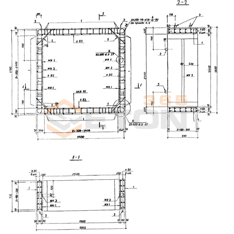 Блоки Серия 03.005-6 БВТЛ IV 2,5-2,4
