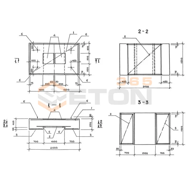 Подножники Серия 3.407.9-180 ПЖА 1