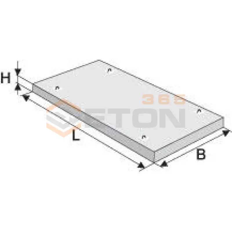 Плиты перекрытия Серия 111, Серия 71151с, Альбом РС 5157-92, р.ч. РК-23031 ППЖ 2-1305