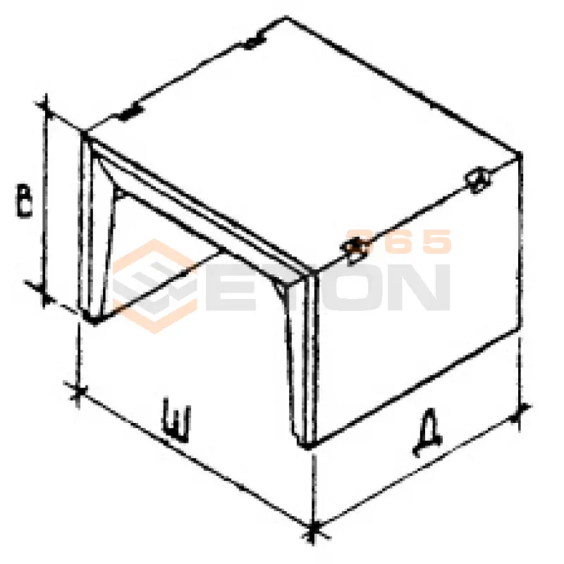 Лотковые перекрытия Альбом СК 3301-86 ЛП 4 (СК 3301-86)