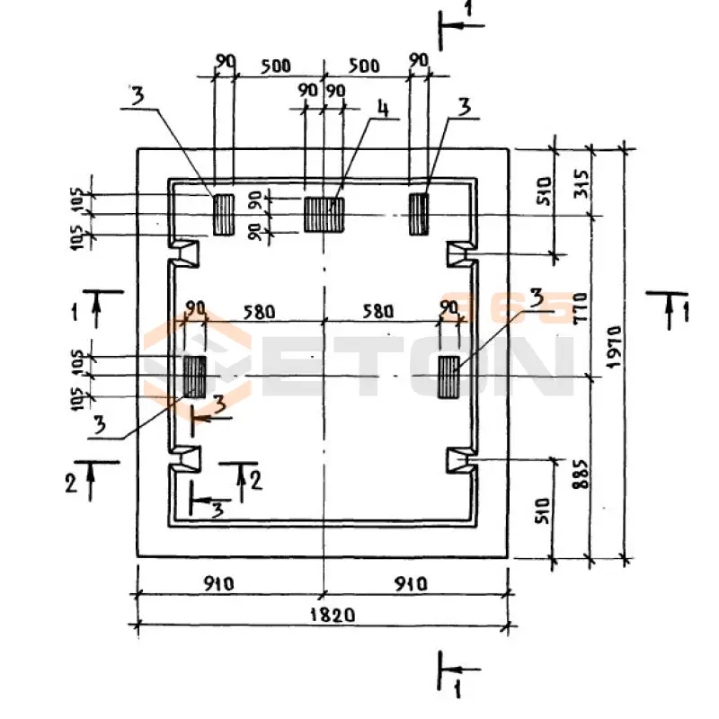 Плиты фундамента Серия 1.189.1-12с ПФС 18-20-40,1 с (1.189.1-12с)