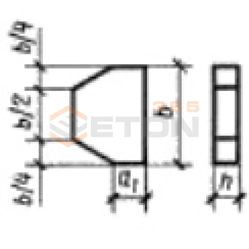 Тротуарные плиты окаймляющие ГОСТ 17608-91 14Д 10