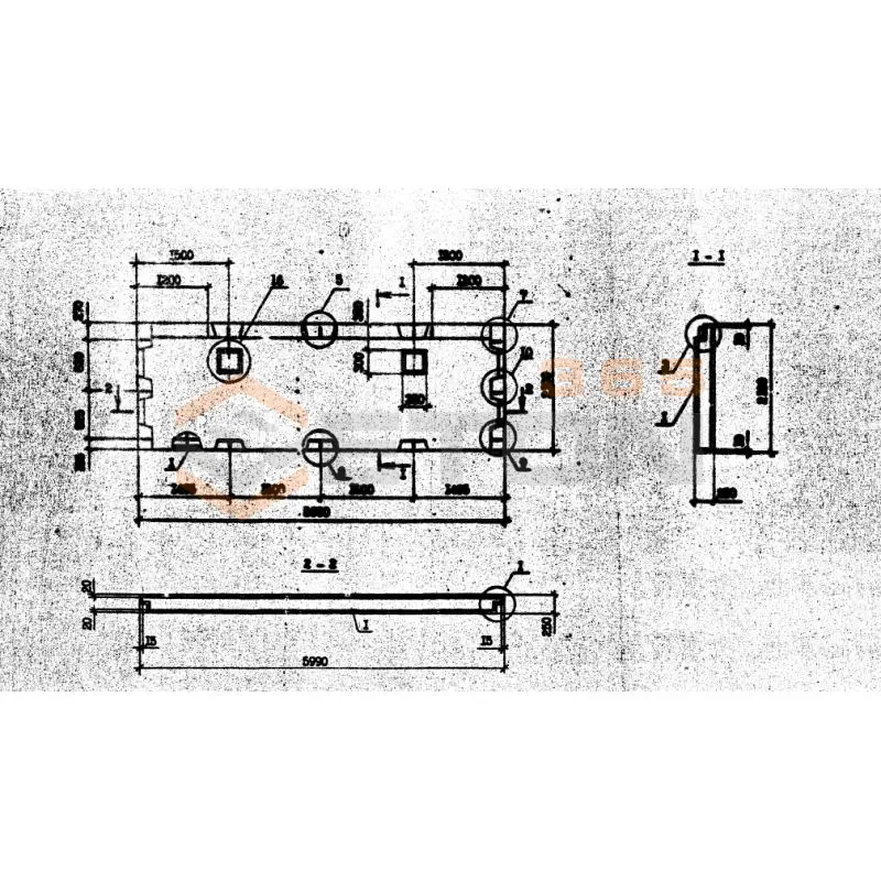 Панели наружных стен нулевого цикла Серия 1.090.1-2с 1ПСЦ 60-21-2,5 пс9 (1.090.1-2с)