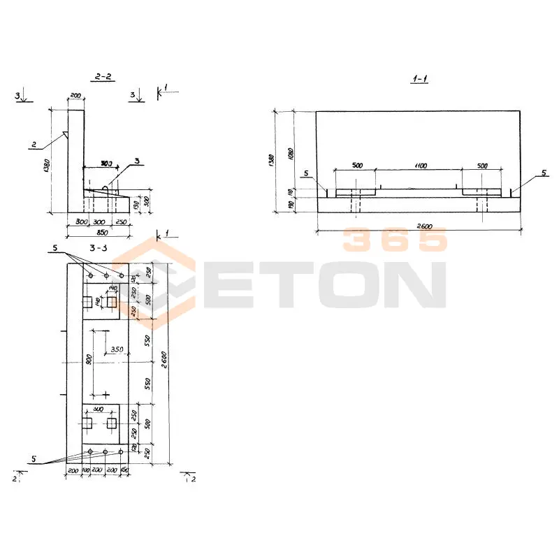 Блоки Серия 3.014.1-2 БД 1