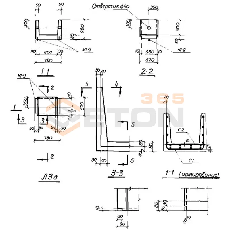 Лотки Л Серия ИС 01-04 Л 3д