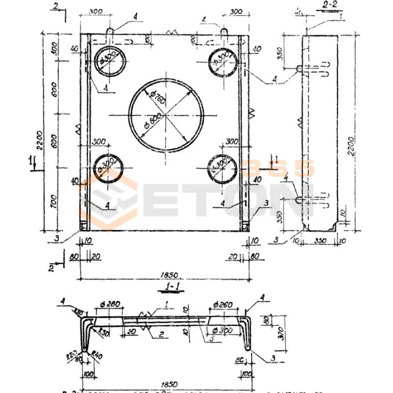 Стенки ТП 310-4-1 МЖ 1-16