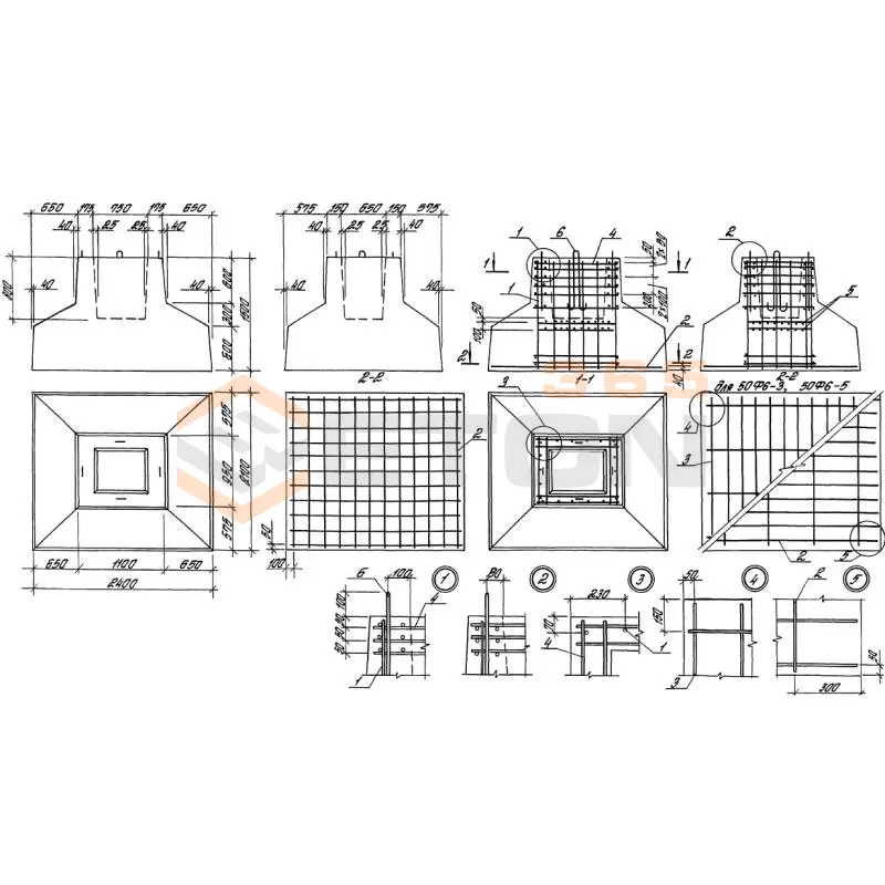 Ростверки Серия 1.411.1-4 50Ф 6-2 (1.411.1-4)