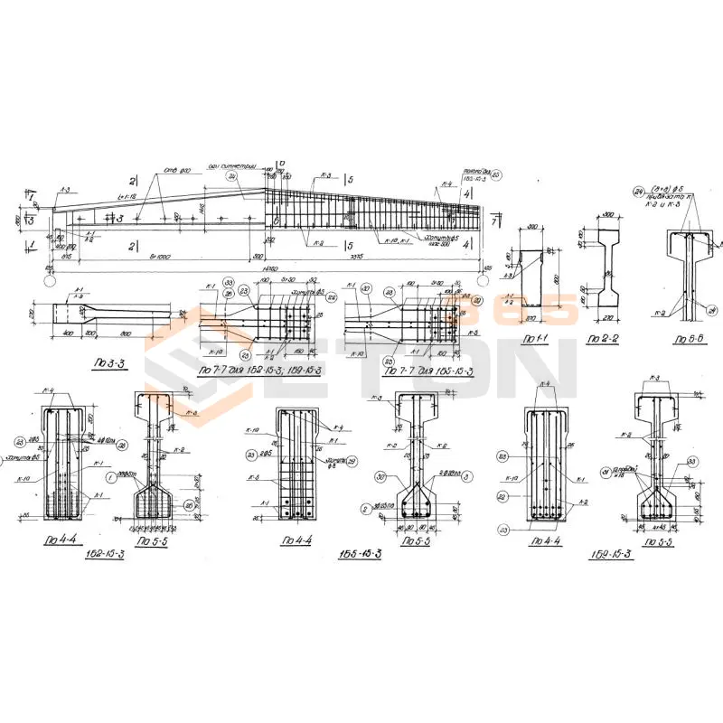 Балки Серия ПК 01-06 1Б 5-15-3