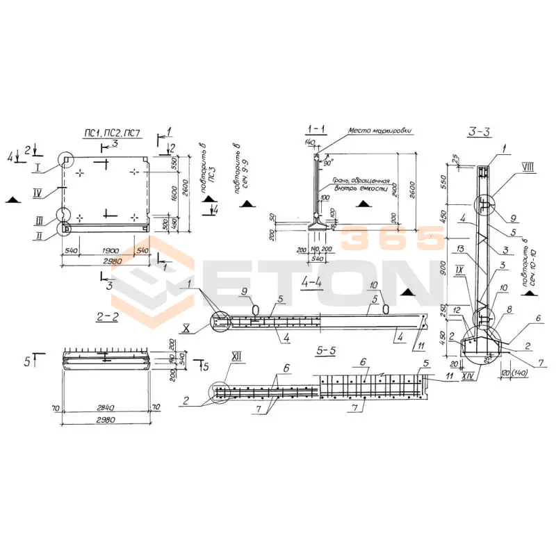 Панели стеновые Серия 3.900.1-10 ПСП 24 к1 ш