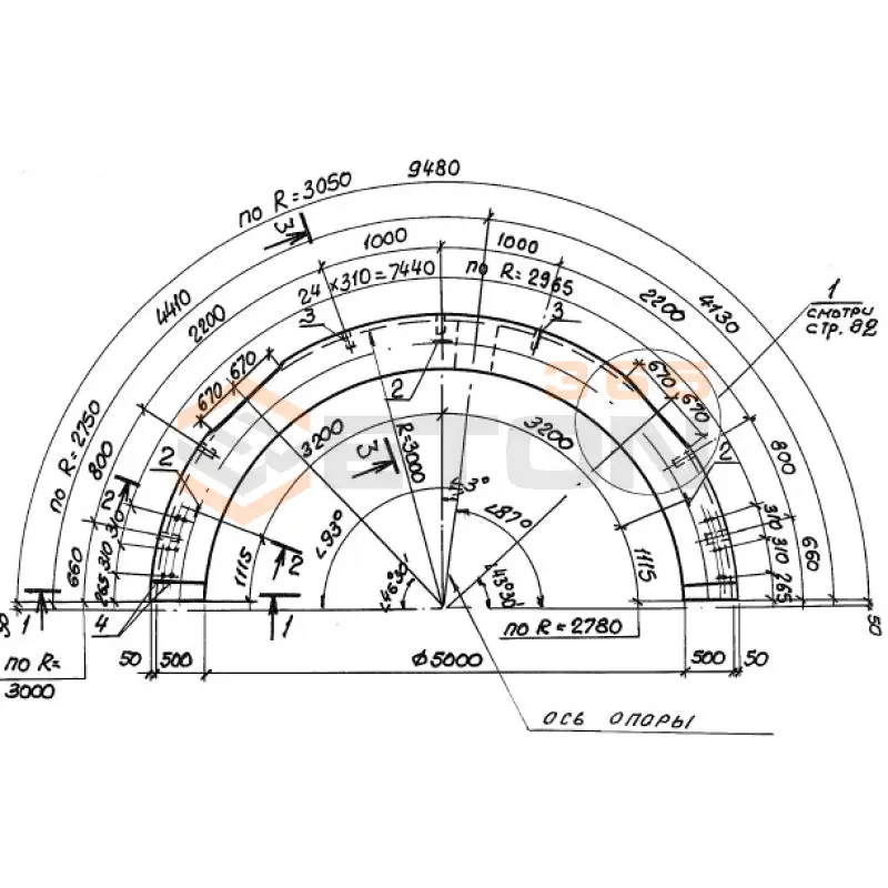 Балки днища Серия 3.012-3 1Б 3 R30-3 (3.012-3)