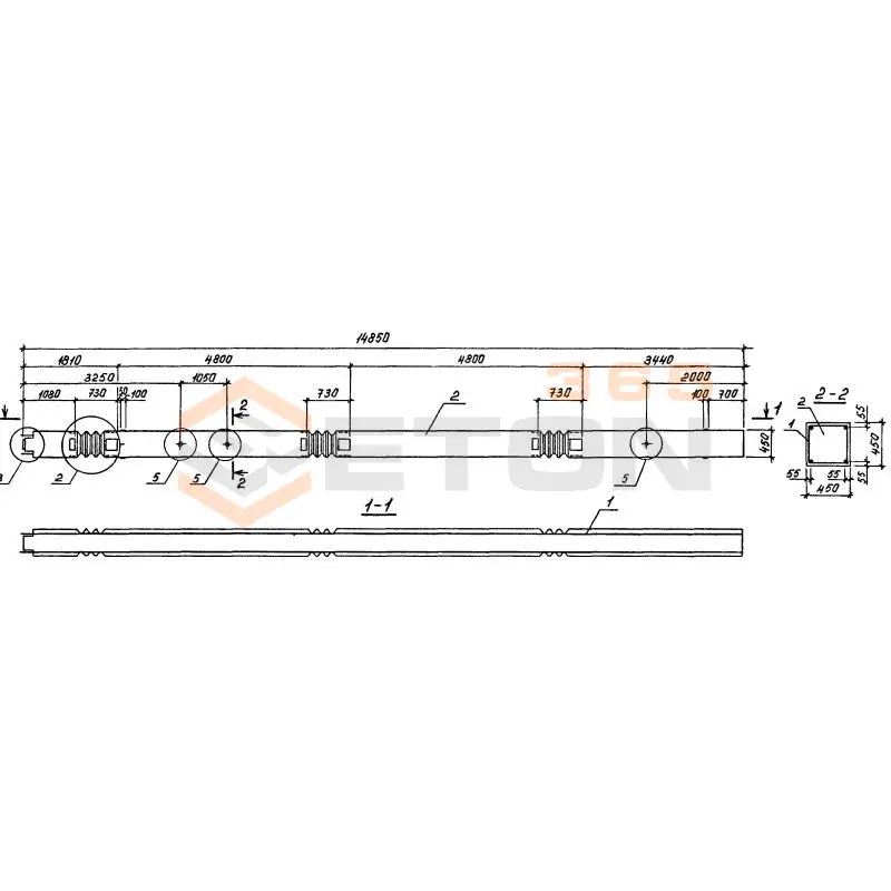 Колонны Серия 1.420.1-25 К 2-9