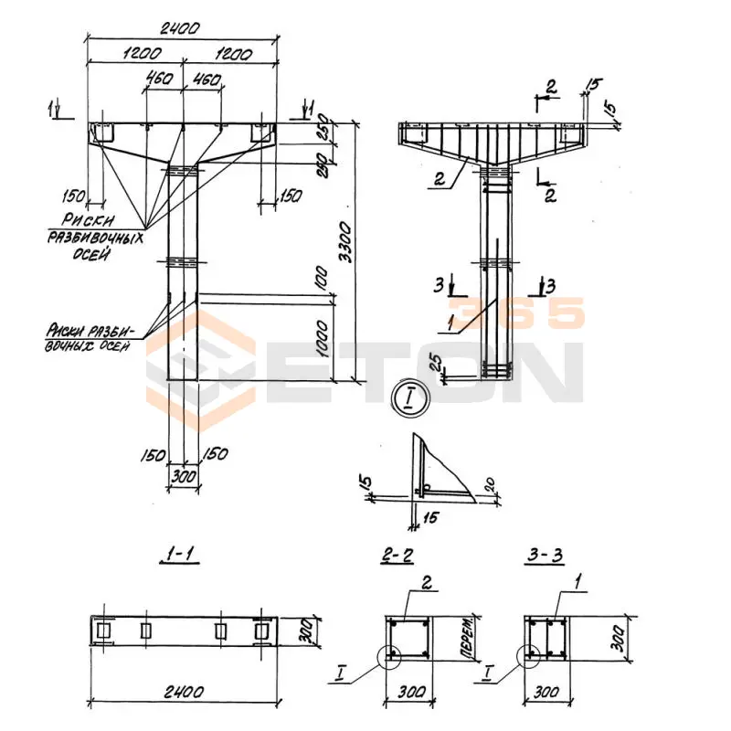 Колонны Серия 3.016.1-17.93 К 2
