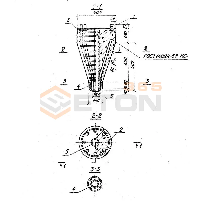 Наконечники Серия 3.501.1-124 НП 40