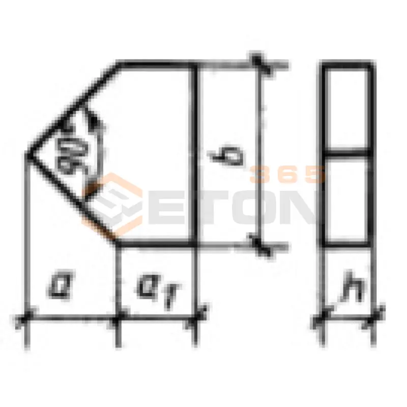 Тротуарные плиты окаймляющие ГОСТ 17608-91 4Д 6