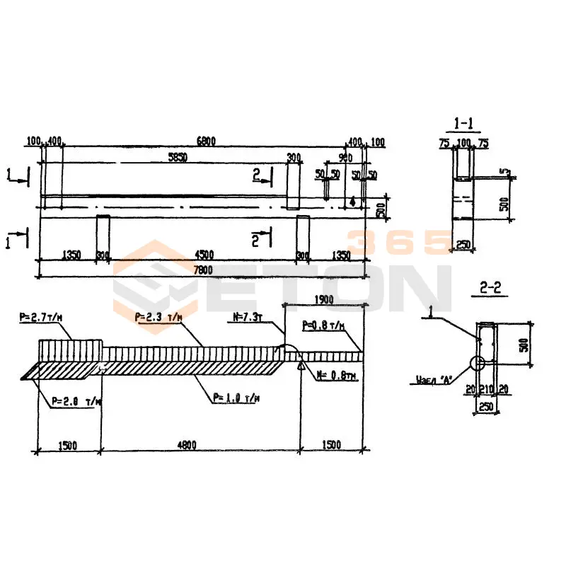 Траверсы Серия 3.016.1-11 Т 6-3