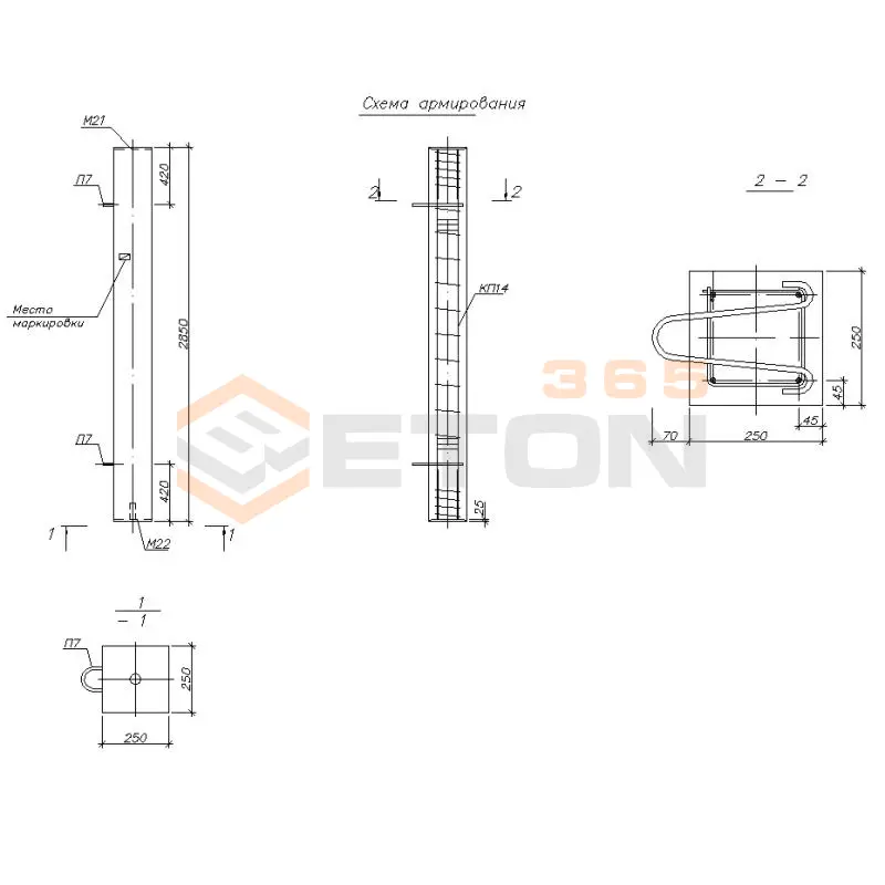 Колонны Серия 7018м К 3