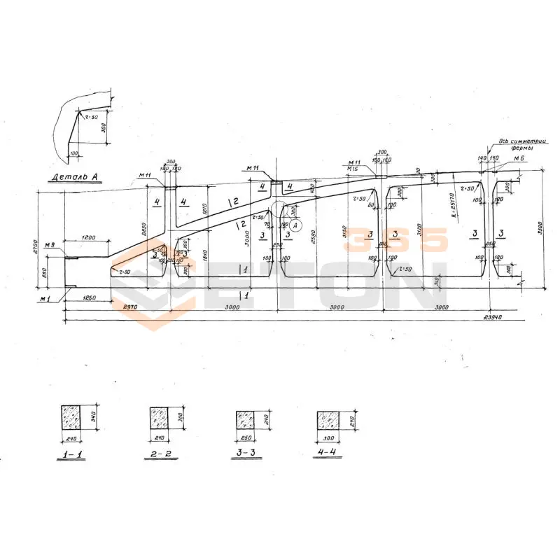 Фермы Серия 1.463-3 ФБНМ 24V-14 АIV (1.463-3)
