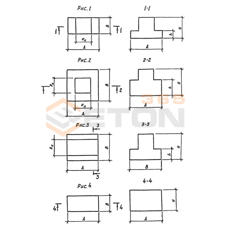 Ростверки Серия 1.411.1-6 Р 11-3