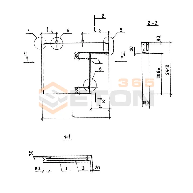 Панели стеновый Серия 1.131.1-27 ПСВ 34-26-16-12,5 т-1,3-1