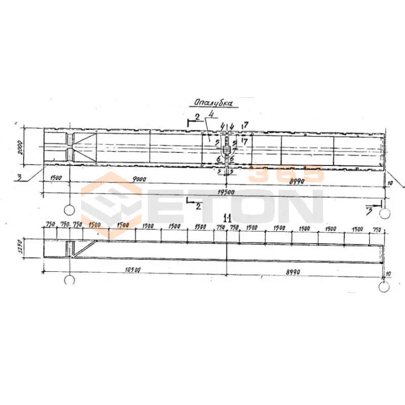 Складки Серия 1.266.1-3 СК 18-3 т-1