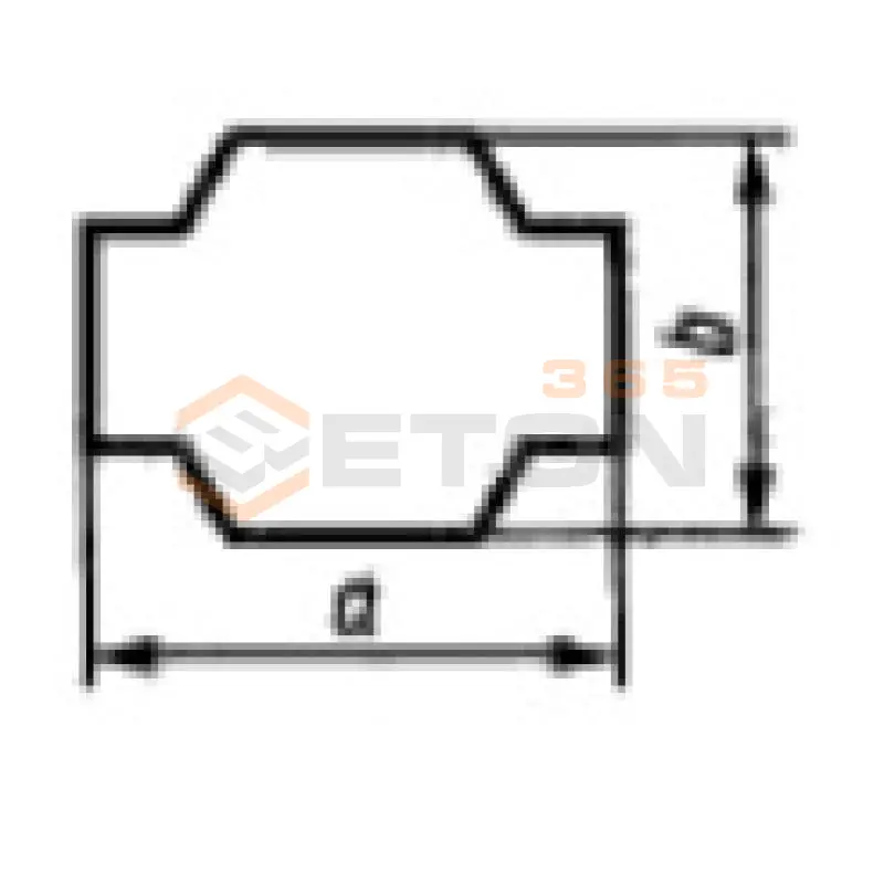 Тротуарные плиты фигурные ГОСТ 17608-91 1Ф 9-7