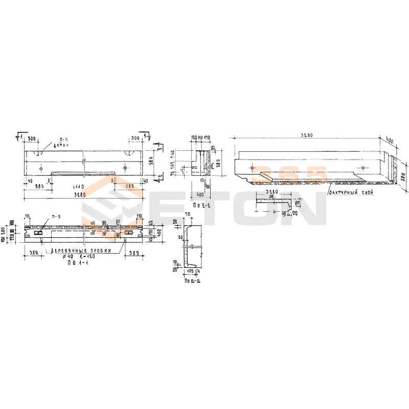 Блоки Серия 1.133.1-5 СБ 3,1-33-6-4-6 п-1