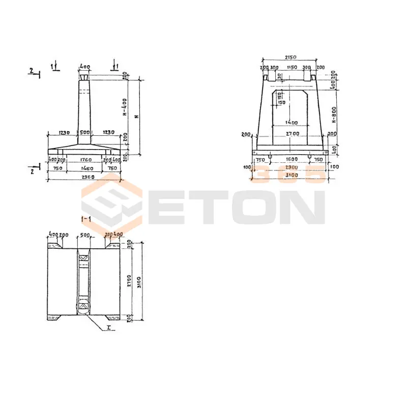 Блоки фундаментные ТПР 709-09-29.84 ФБ 1 (ТПР 709-09-29.84)