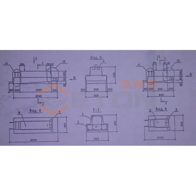 Ригели консольные Серия 1.020.1-2с/89 РКП 4-10-3 с