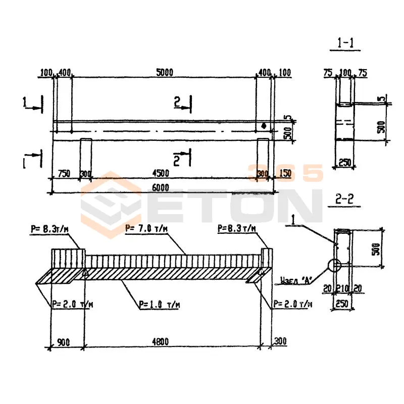Траверсы Серия 3.016.1-11 Т 5-13