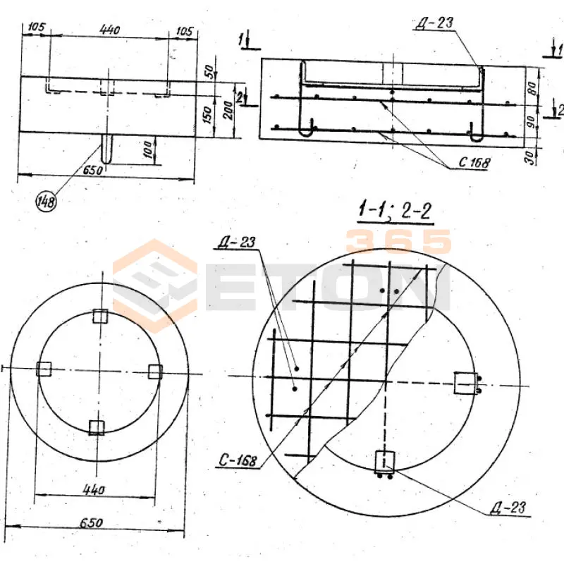 Подпятники Серия 3.407-115 ПК 1