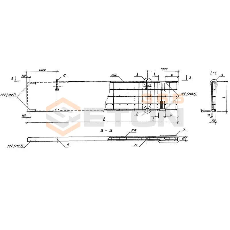 Панели стеновые Серия 1.432-14/80 ПС 630-12-25-21
