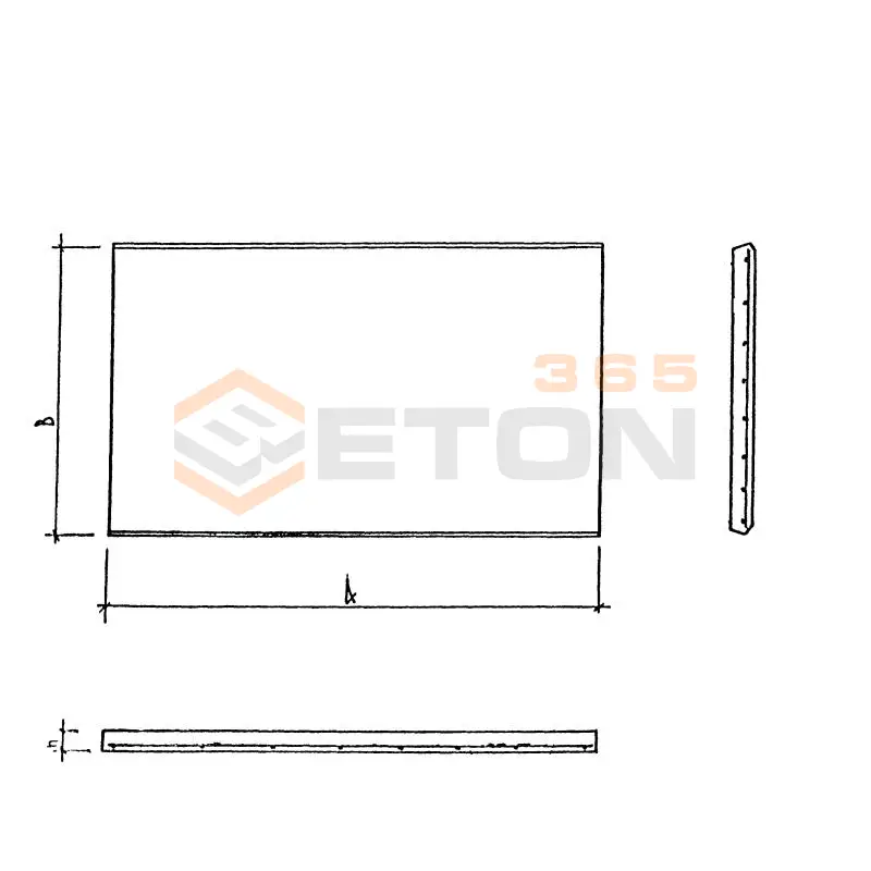 Плиты сплошные однослойные ГОСТ 26434-2015 2П 36-36 (ГОСТ 26434-2015)