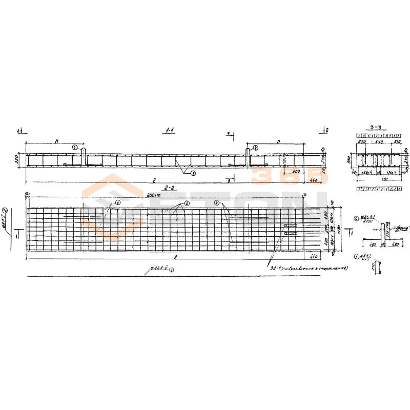 Блоки стенок Серия 3.503-27 БС 5-6,0