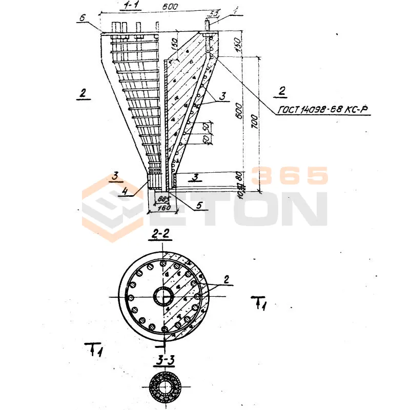 Наконечники Серия 3.501.1-124 НП 60