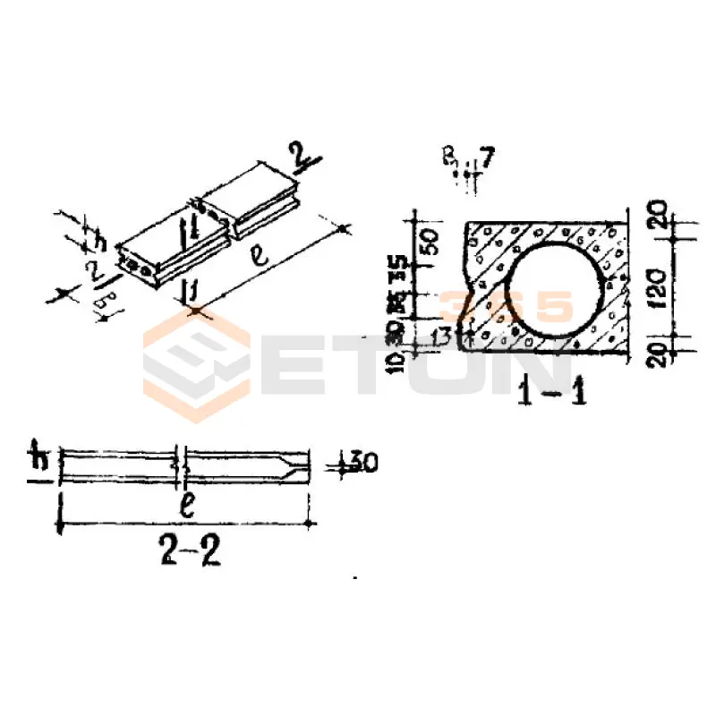 Панели с круглыми пустотами Серия ИИ 01-02 НБ 16 (ИИ 01-02)