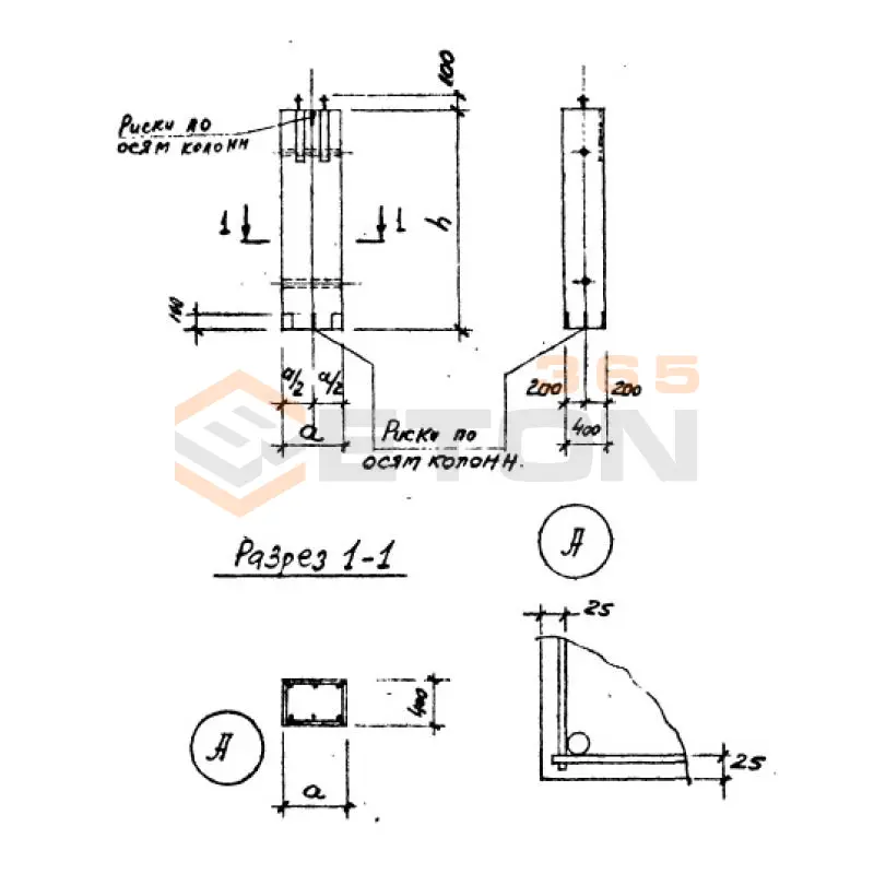 Колонны Серия 3.402-24 К 21 (3.402-24)
