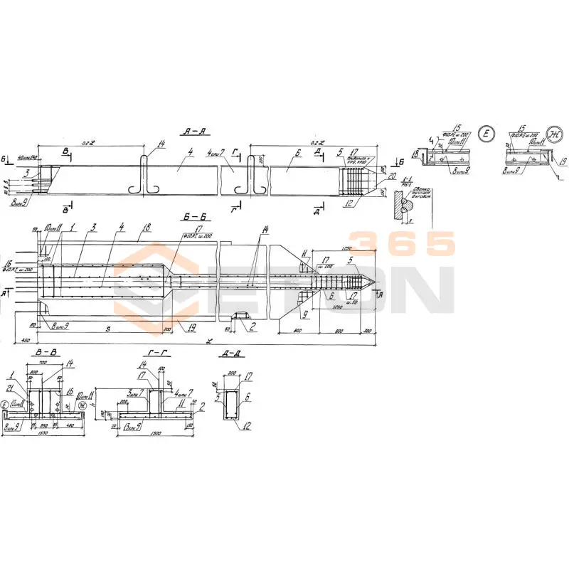 Шпунты Серия 3.505.1-15 ШТВ 90-6-1