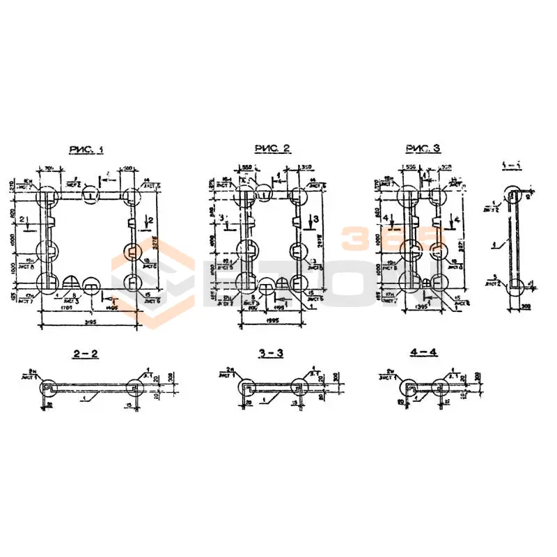 Панели наружных стен Серия 1.090.1-2с 2ПС 14-33-3 пс (1.090.1-2с)