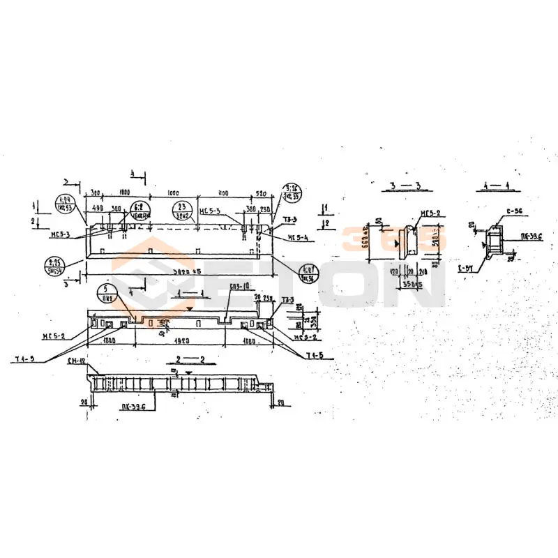 Панели наружных стен Серия 1.232 КЛ-2 НР 2-39-6-35 (1.232 КЛ-2)