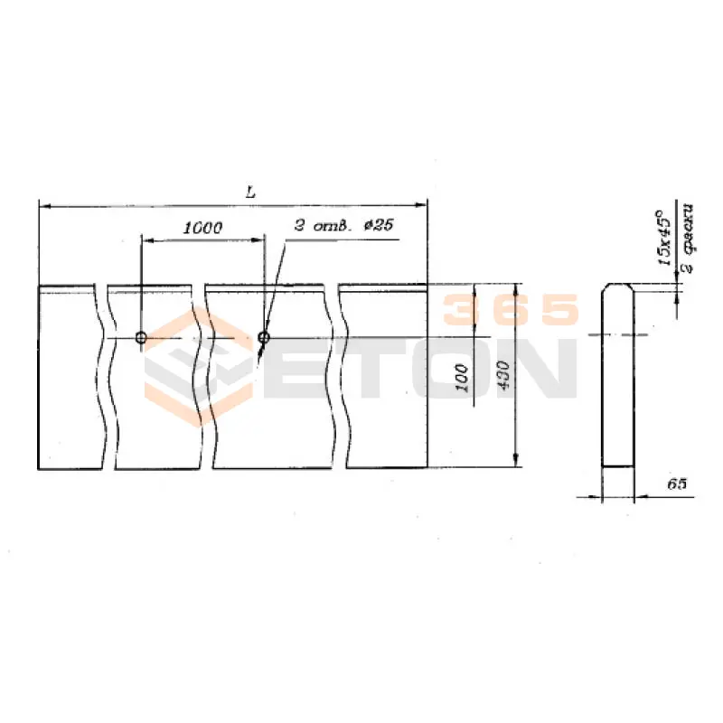 Плиты ТМП 410108 ПБП 242 (ТМП 410108)