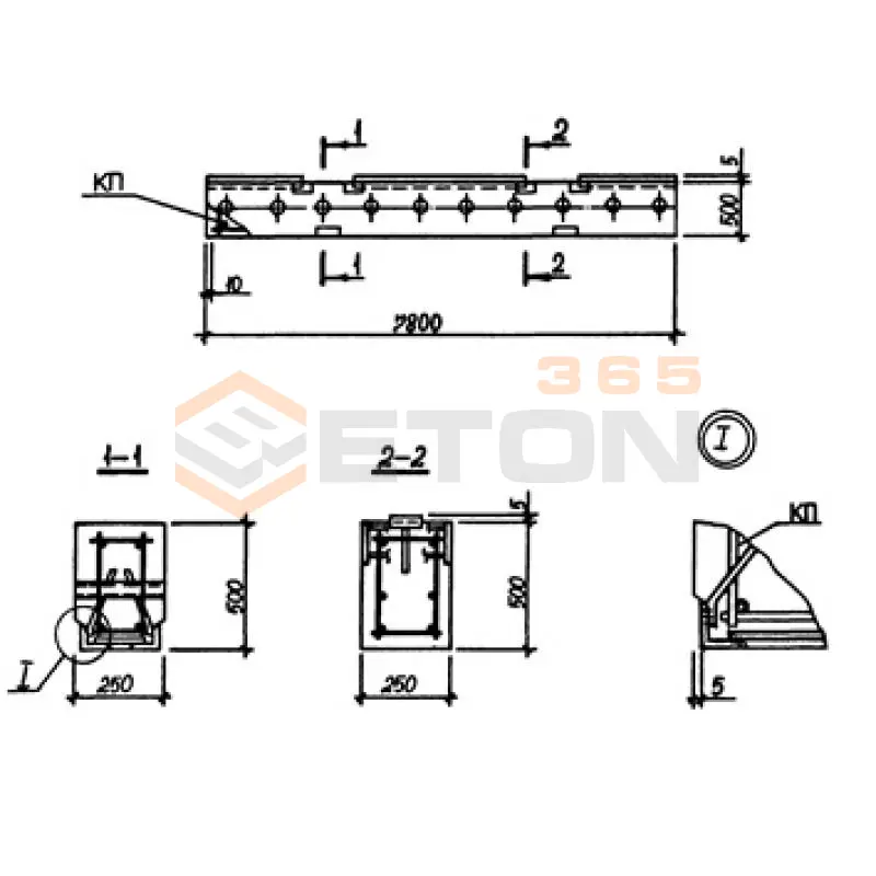 Траверсы Серия 3.015-3/82 ТН 6-1б АтIVс