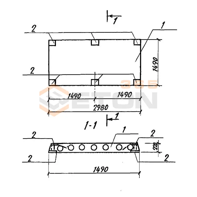 Плиты ТПР 501-07-3.83 П 4