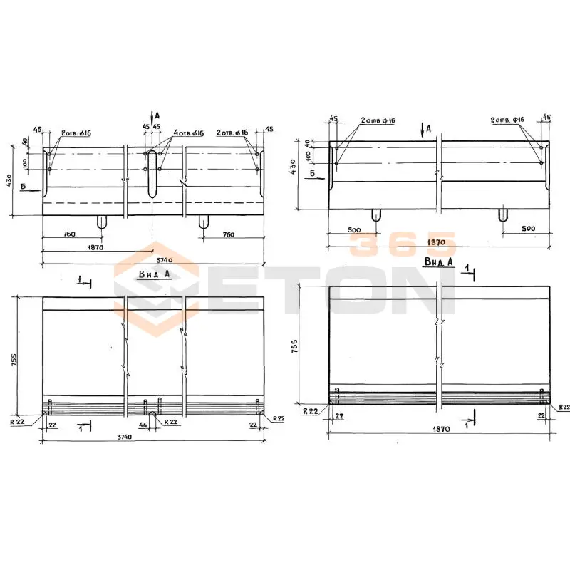 Кормушки Серия 3.818.9-2 КТ 187-76-43