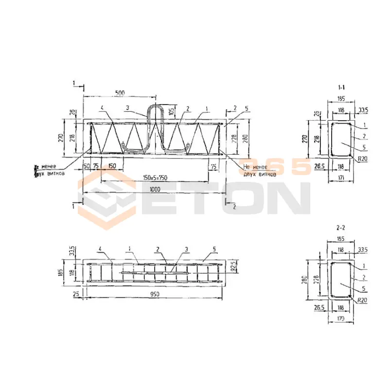 Анкера Арх 19.0022.1 АВ 1 (Арх 19.0022.1)