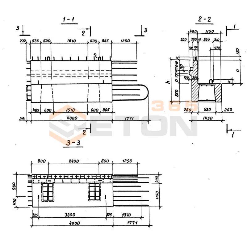 Блоки насадок Серия 3.503.1-57 Н 7 (3.503.1-57)
