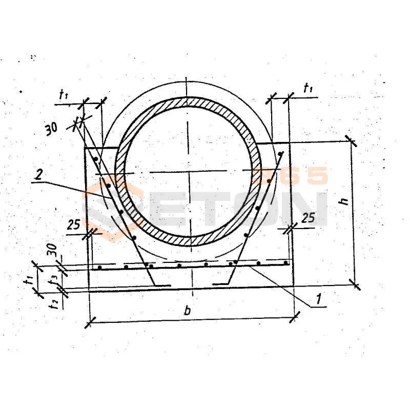 Обоймы усиления железобетонные монолитные Серия Б3.503.1-2.02 ОУ 14